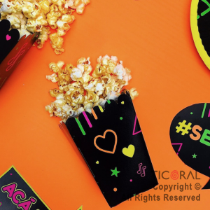 LINEA FLUO CAJA POP CORN X 10 UNIDADES